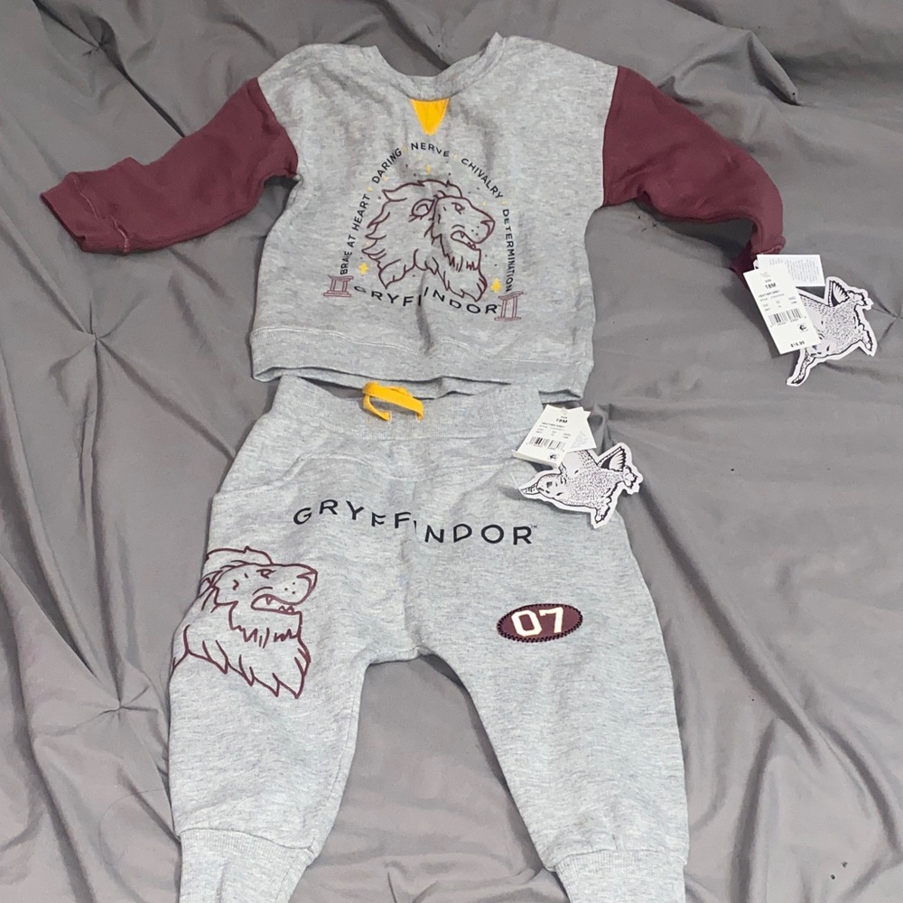Target Gray and Maroon Gryffindor Sweatpants & Joggers